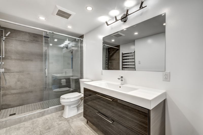 Open Concept Bathroom
