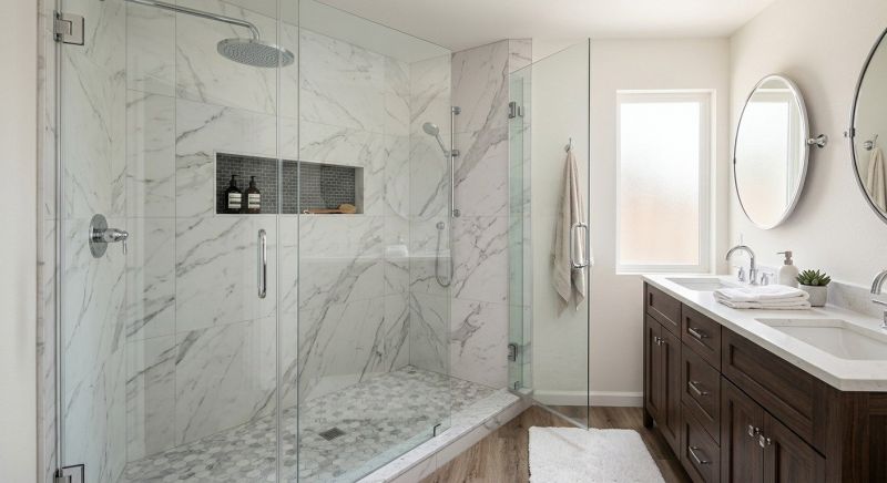 Shower Remodeling project example