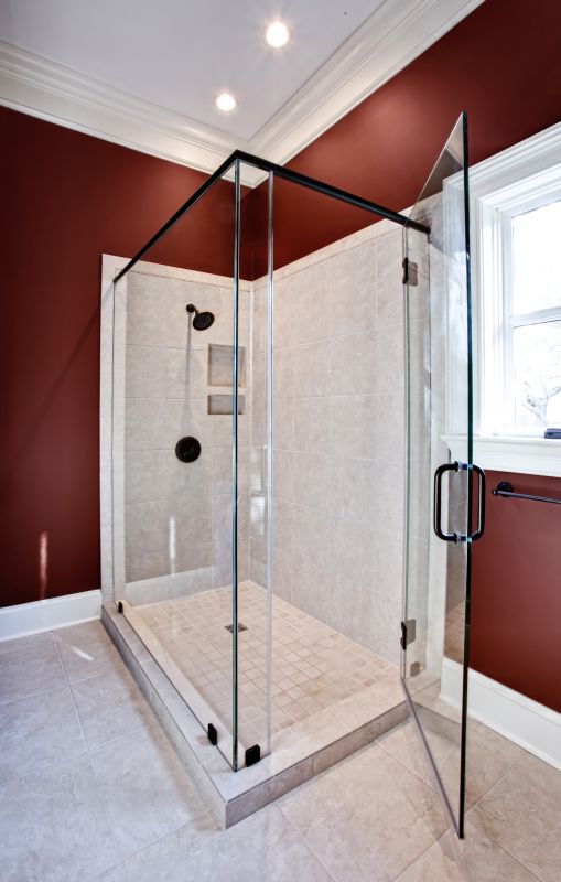 Seamless Glass Shower